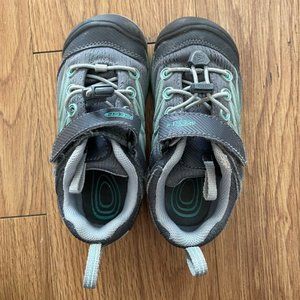 Keen 10 Toddler - Chandler Shoes - Gray and Teal Neutral